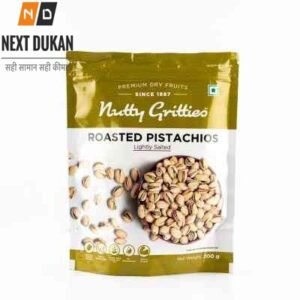Nutty Gritties Pistachios – Jumbo, Roasted, Lightly Salted, 200 g