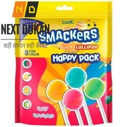 LuvIt Smackers Lollipop – Fruit Flavoured, 96 g Pouch