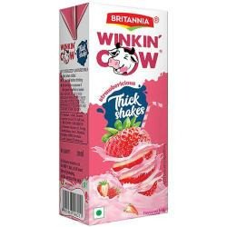 Britannia Winkin Cow Strawberry Milkshake 200 ml