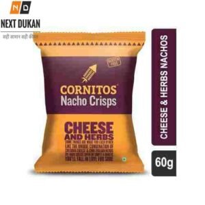 Cornitos Nacho Crisps Cheese Herbs 60 Gm Pouch