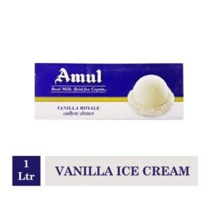 Amul Ice Cream, Vanilla, 1L
