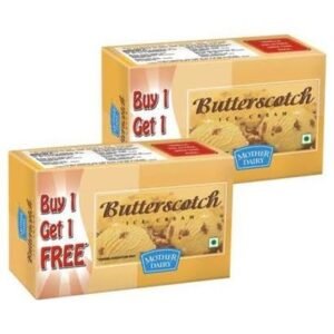 Mother Dairy- Butterscotch 700 ml Buy 1 Get 1 Free