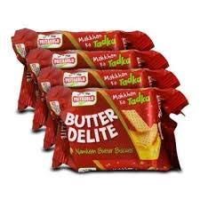 Priyagold Butter Delite Biscuits 200gm (Pack of 5)